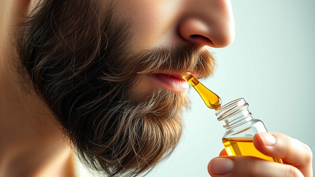 proper beard oil application