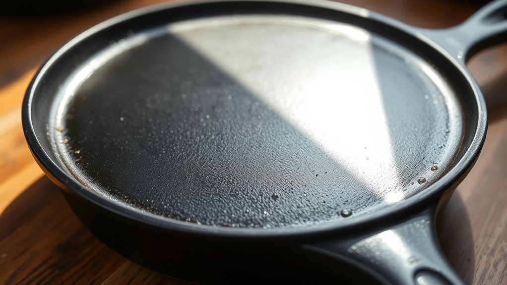 proper cast iron maintenance routine