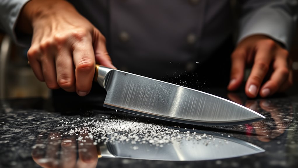proper sharpening technique