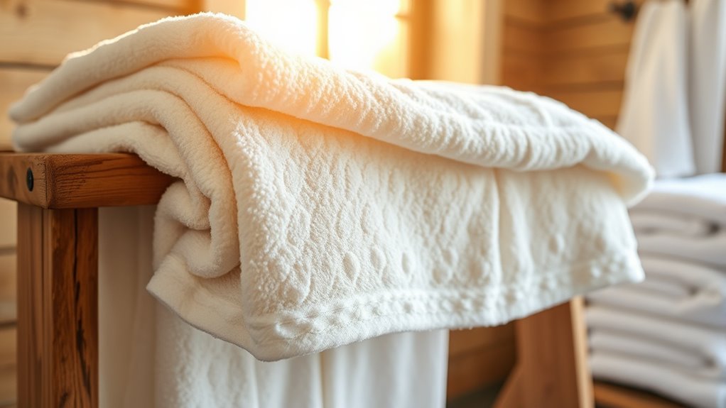 proper towel washing routine