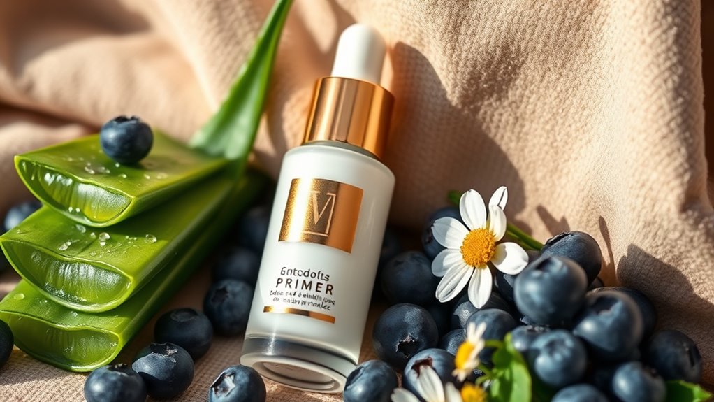 protective antioxidants soothe skin
