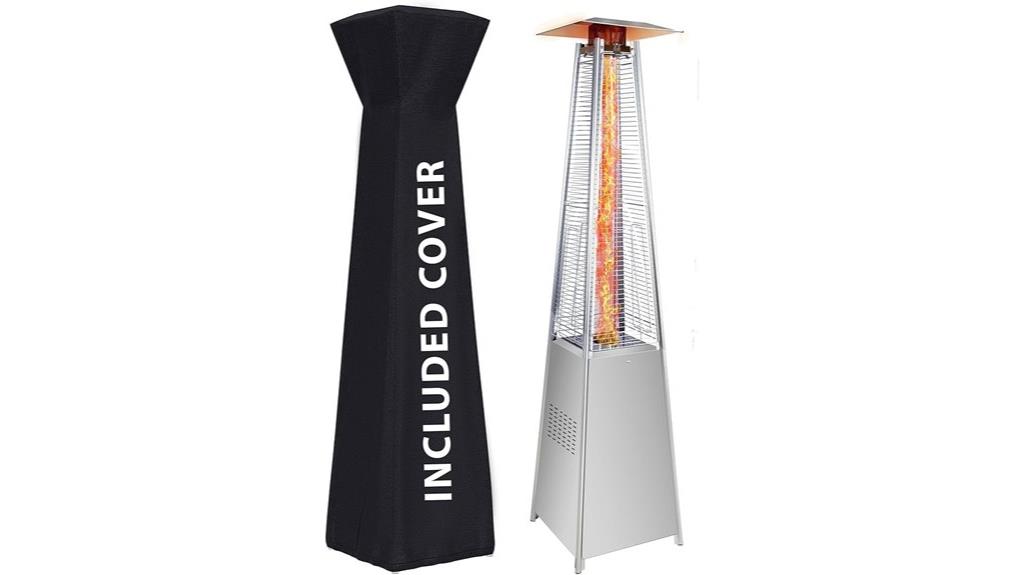pyramid propane patio heater