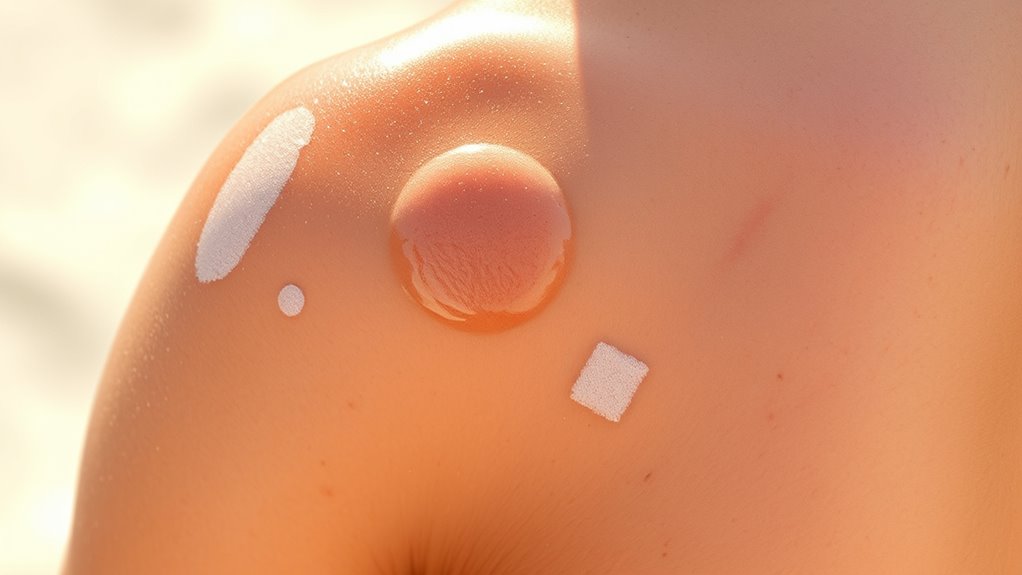 reapply sunscreen regularly outdoors