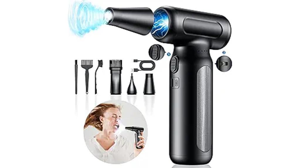rechargeable high speed air blower