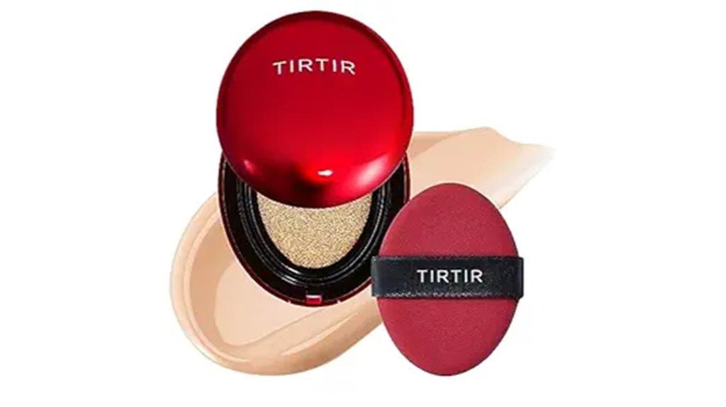 red cushion foundation mask