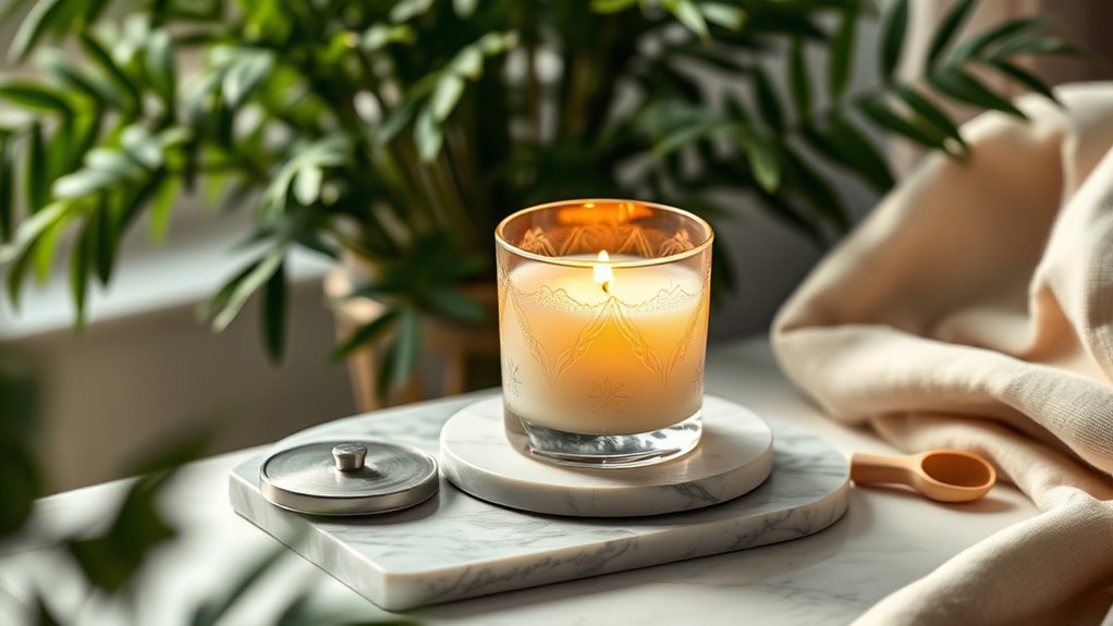 refillable eco luxury candle