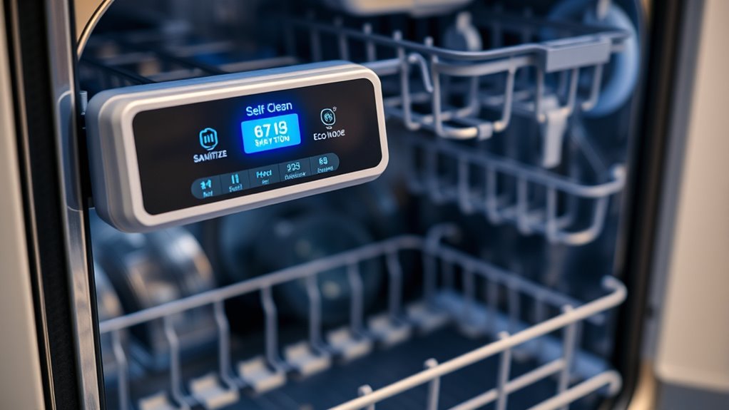 regular dishwasher self cleaning routine
