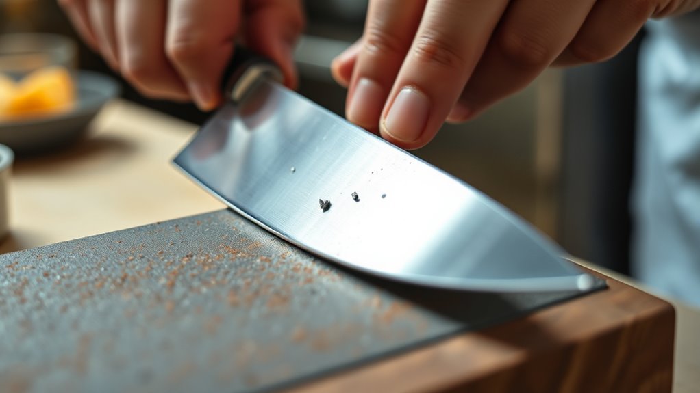 regular honing preserves blade sharpness