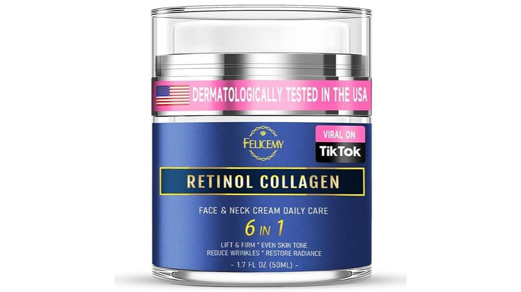 retinol moisturizer with collagen