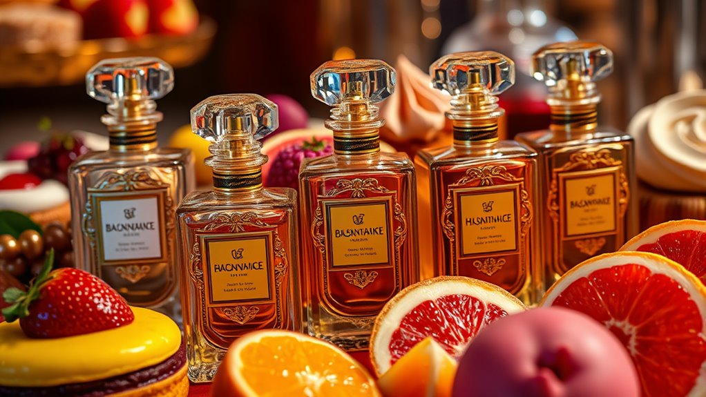 rich layered gourmand fragrances