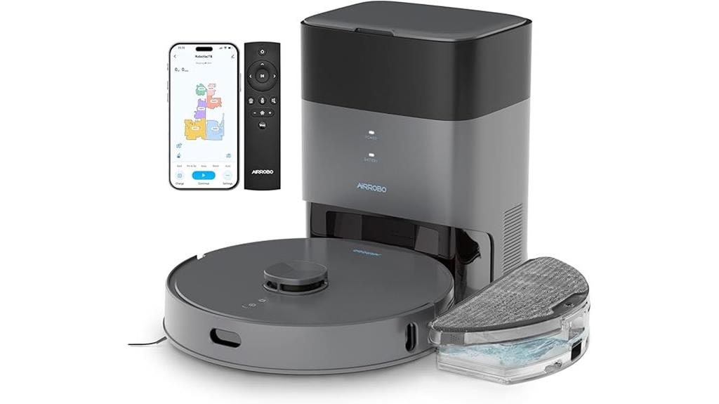 robot vacuum with mopping
