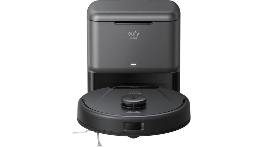 robot vacuum with self empty station