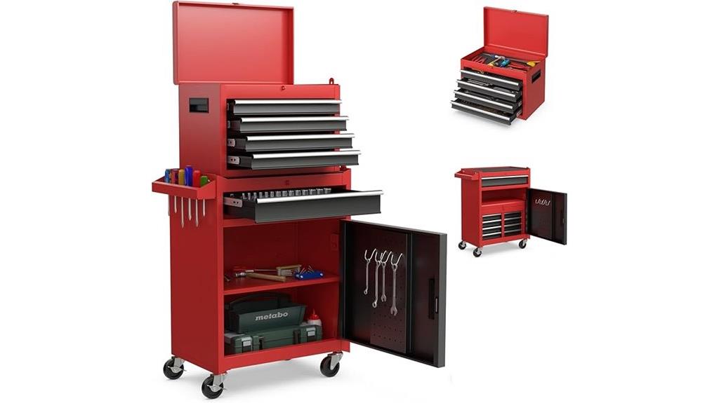 rolling toolbox with locks