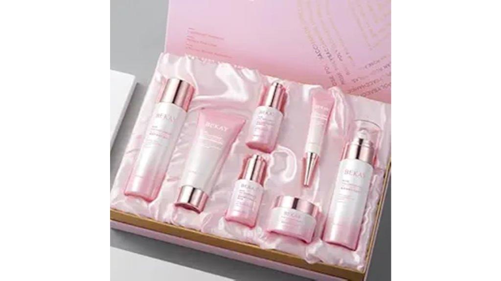 rose hydration skincare set