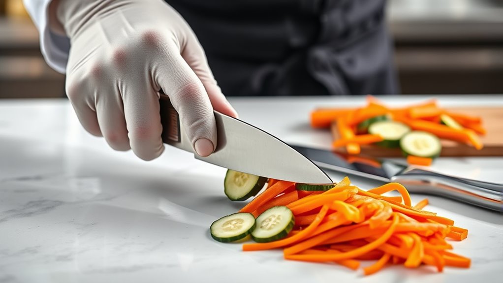 safe steady slicing technique