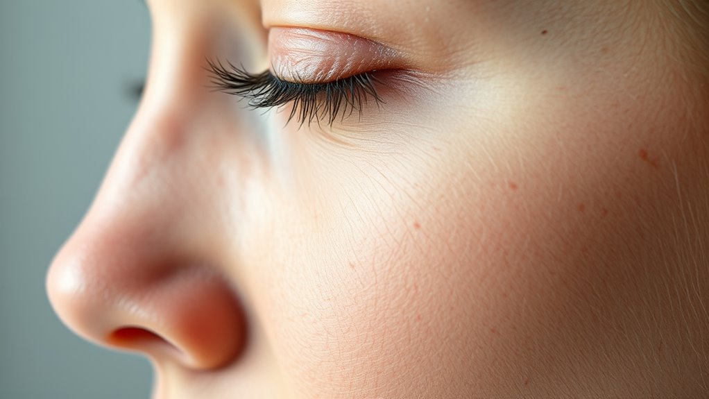 sensitive skin areas avoided