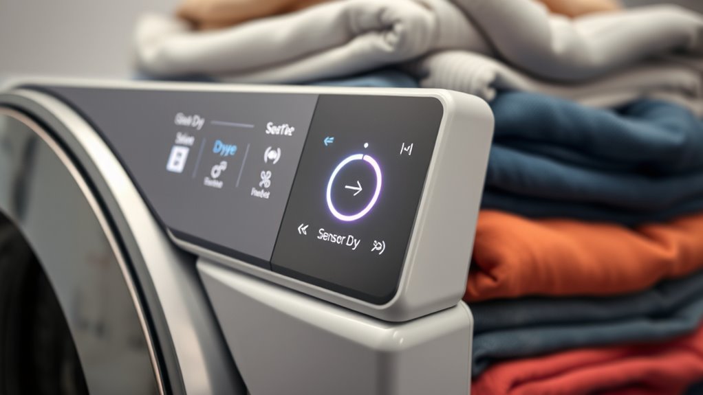 sensor based drying efficiency