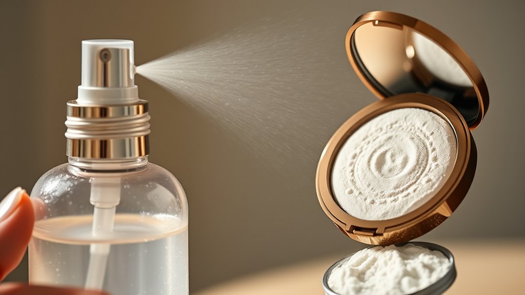 setting powders enhance makeup durability