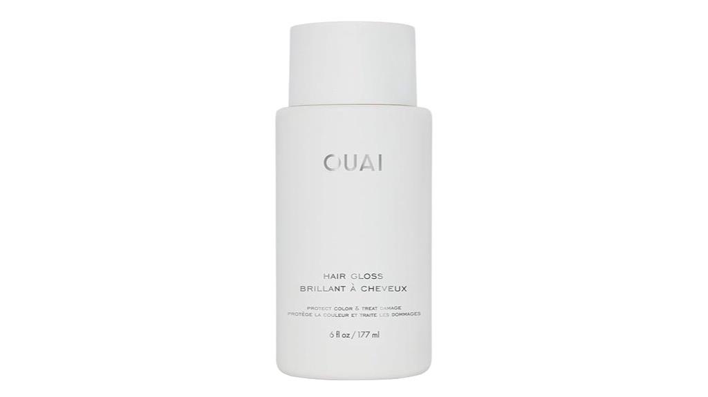 shiny frizz control hair gloss