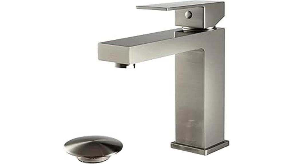 single handle sink faucet