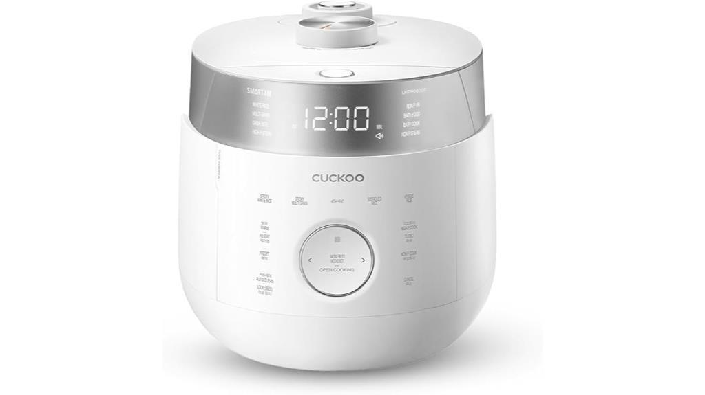 six cup induction rice cooker