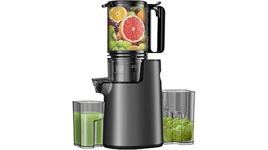 slow juicer with large feed