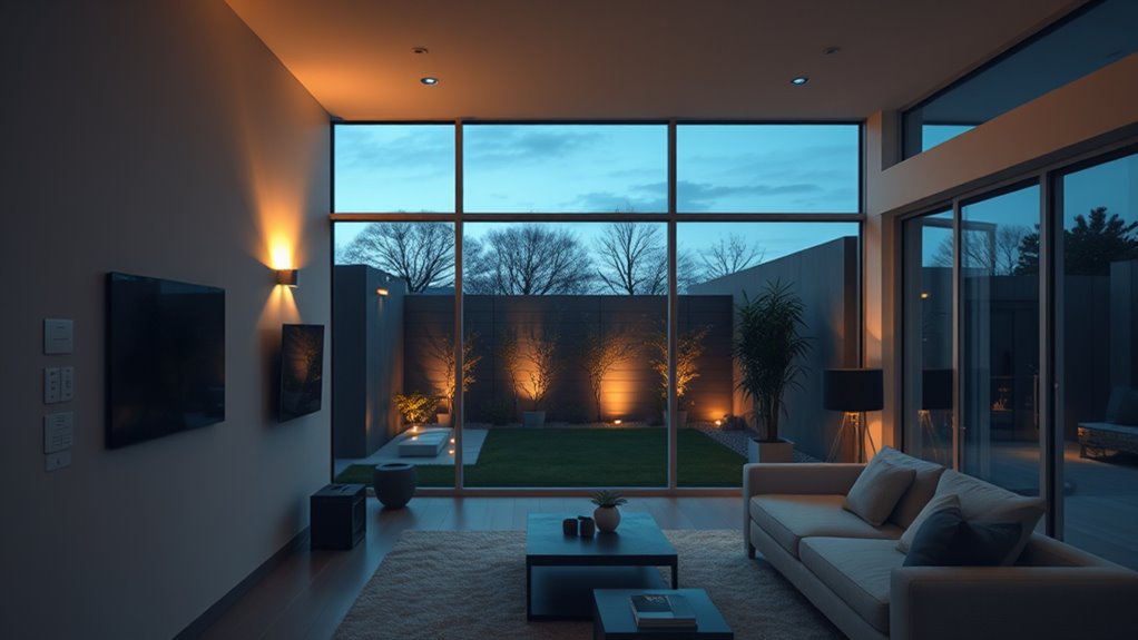 smart lighting enhances security