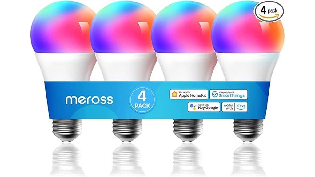 smart rgbww led bulb pack