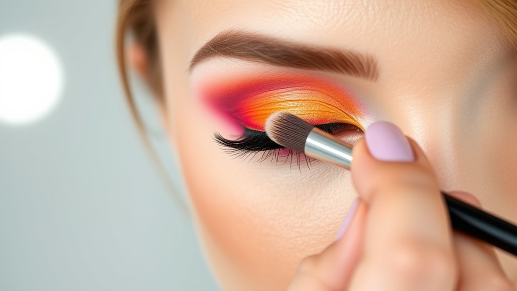 smooth gradient color blending