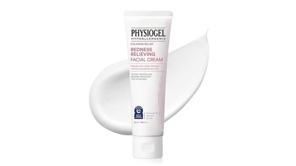 soothing facial moisturizer cream