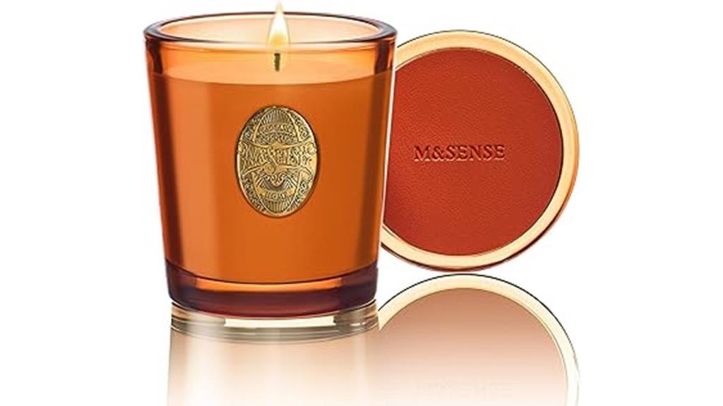 soy candle with orange goji