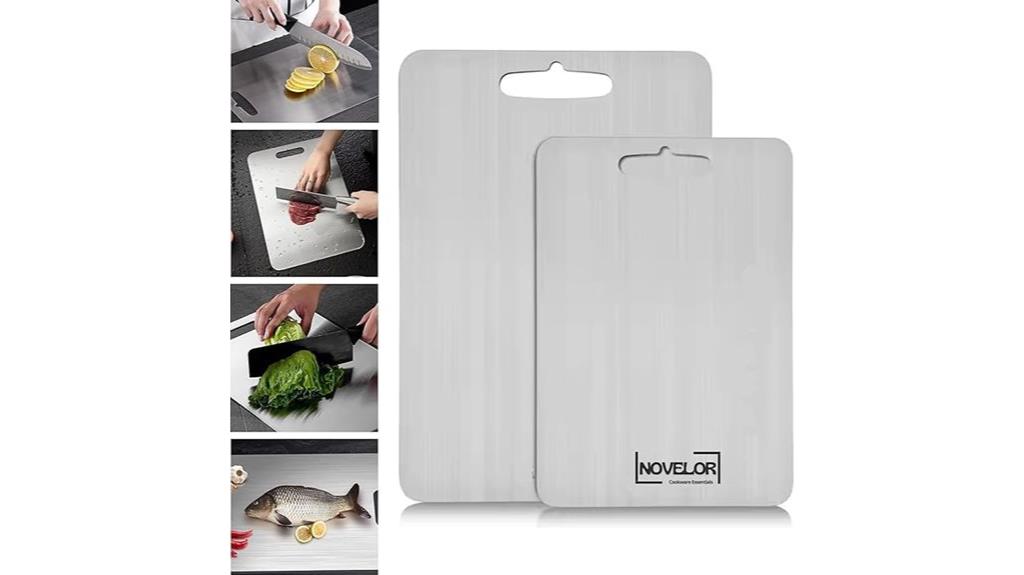 stainless steel cutting boards