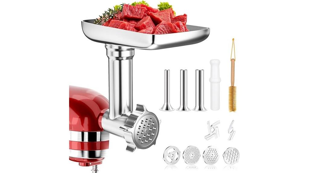 stainless steel meat grinder