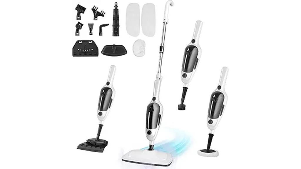 steam mop with attachments