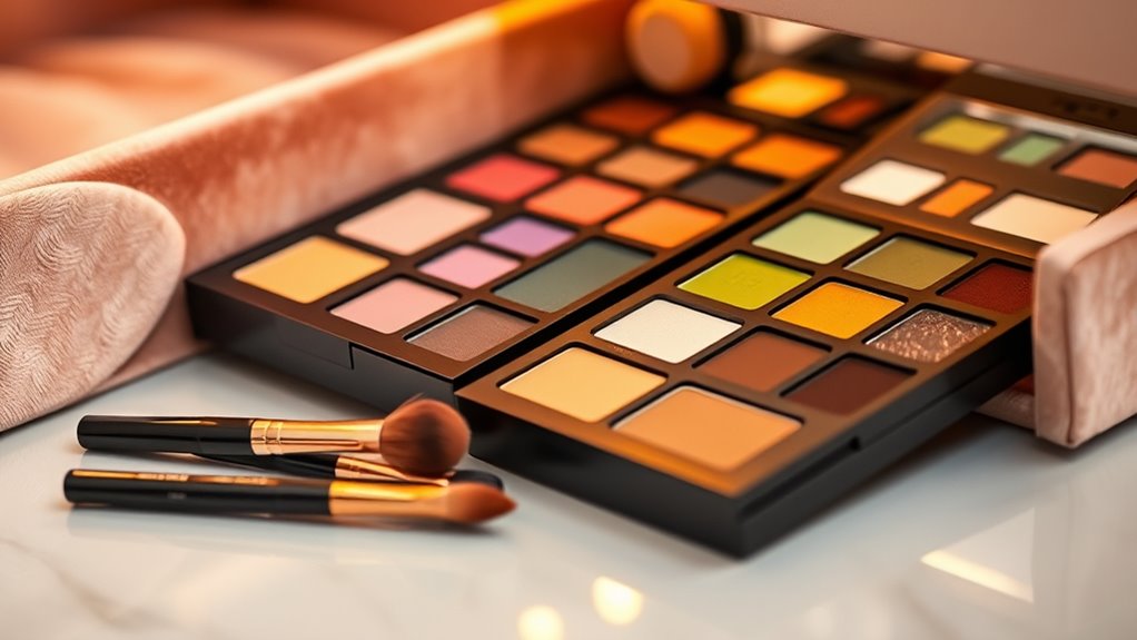 store palettes properly regularly