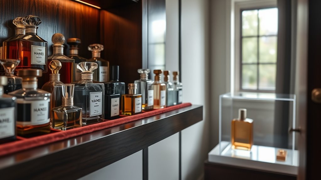 store perfumes in cool darkness