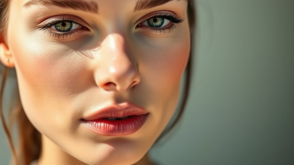 strategic minimal makeup touch ups