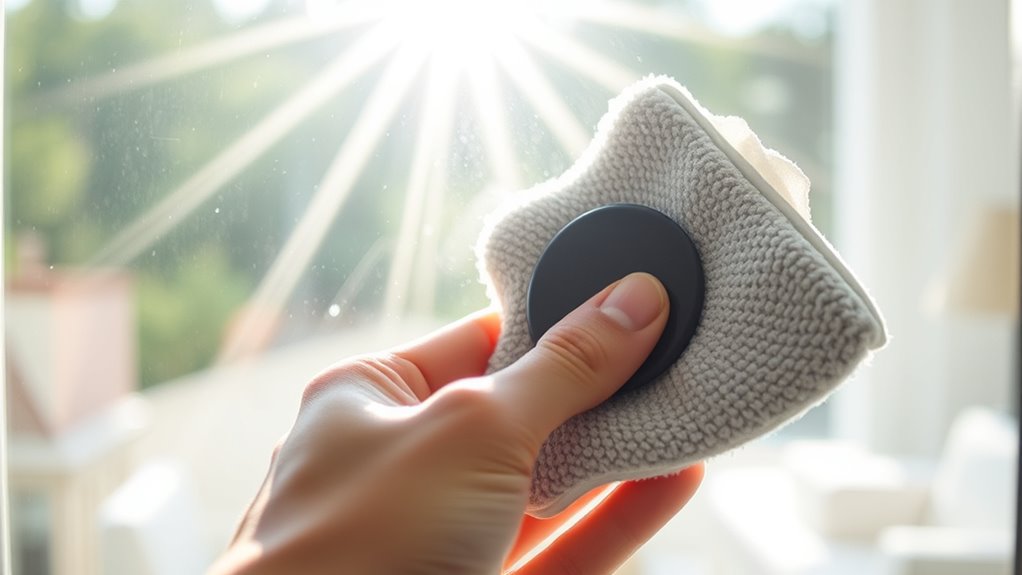 streak free reusable microfiber cloths