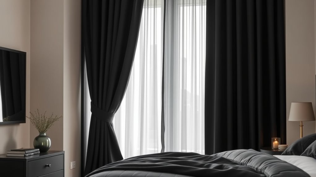 stylish functional blackout curtains