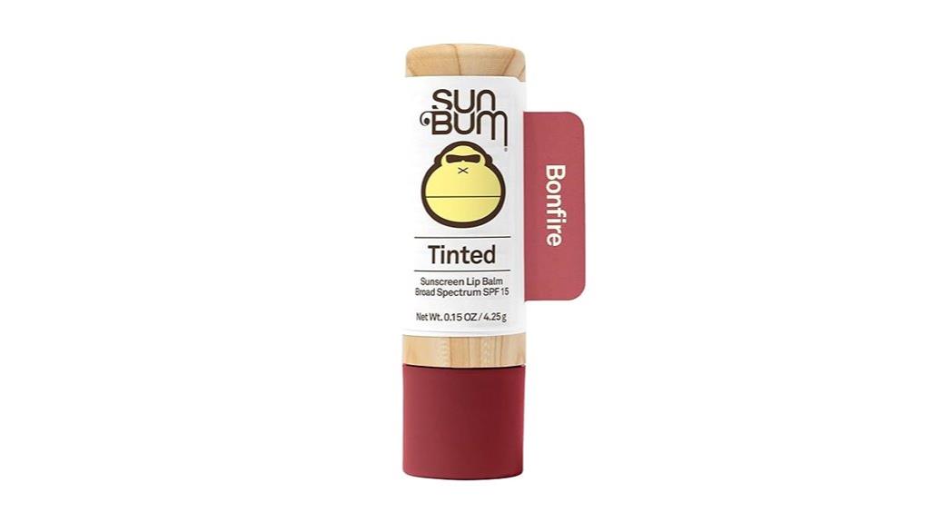sun protection tinted lip balm