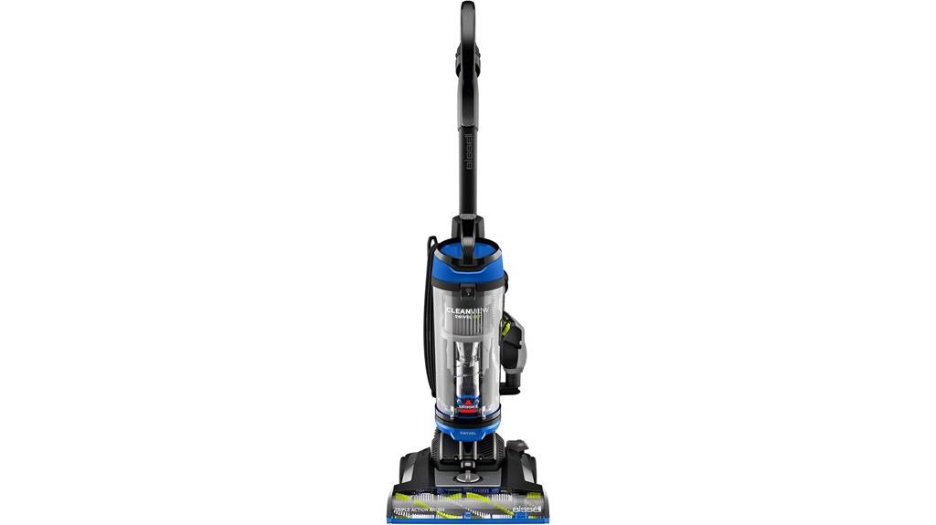 swivel vacuum with brush