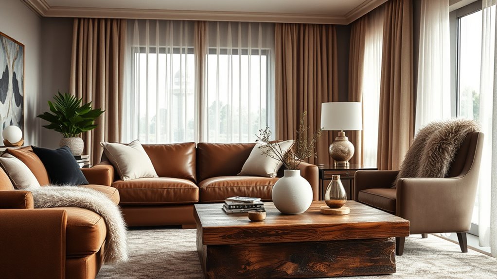 texture shapes interior mood