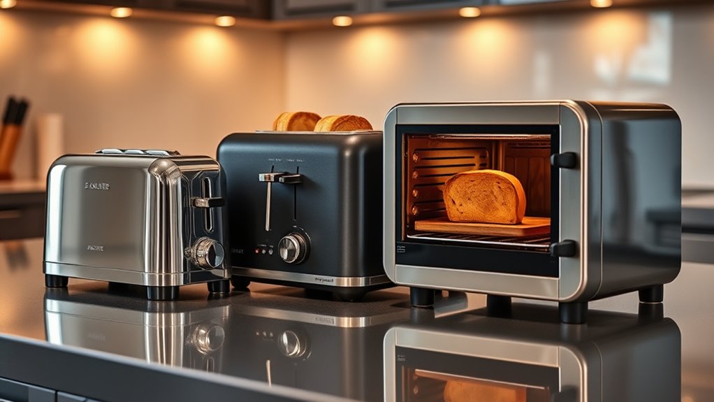 toaster comparison slices types