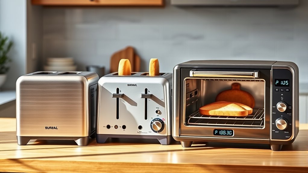 toaster size and capacity