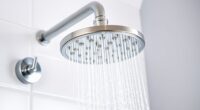 top pressure shower heads