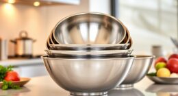 top stainless steel mixing bowls