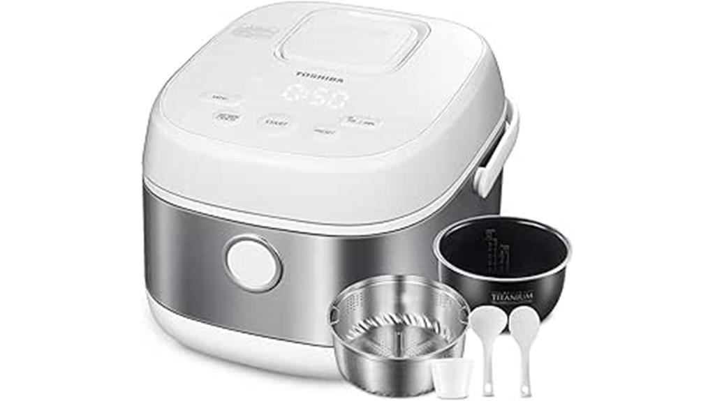 toshiba 8 function rice cooker