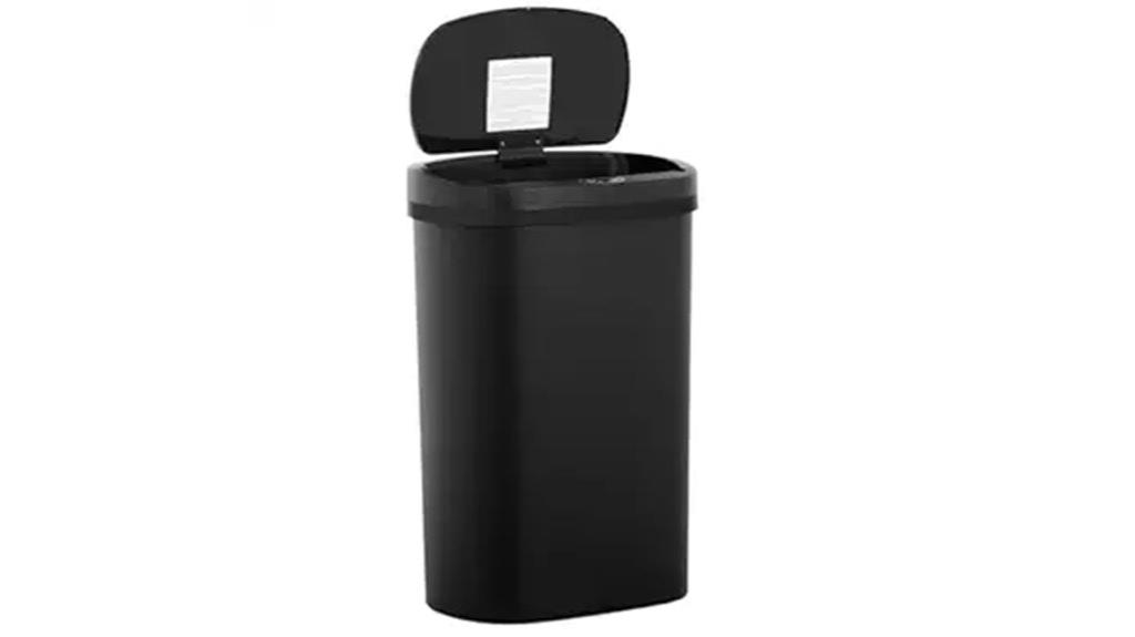 touchless 13 gallon kitchen trash