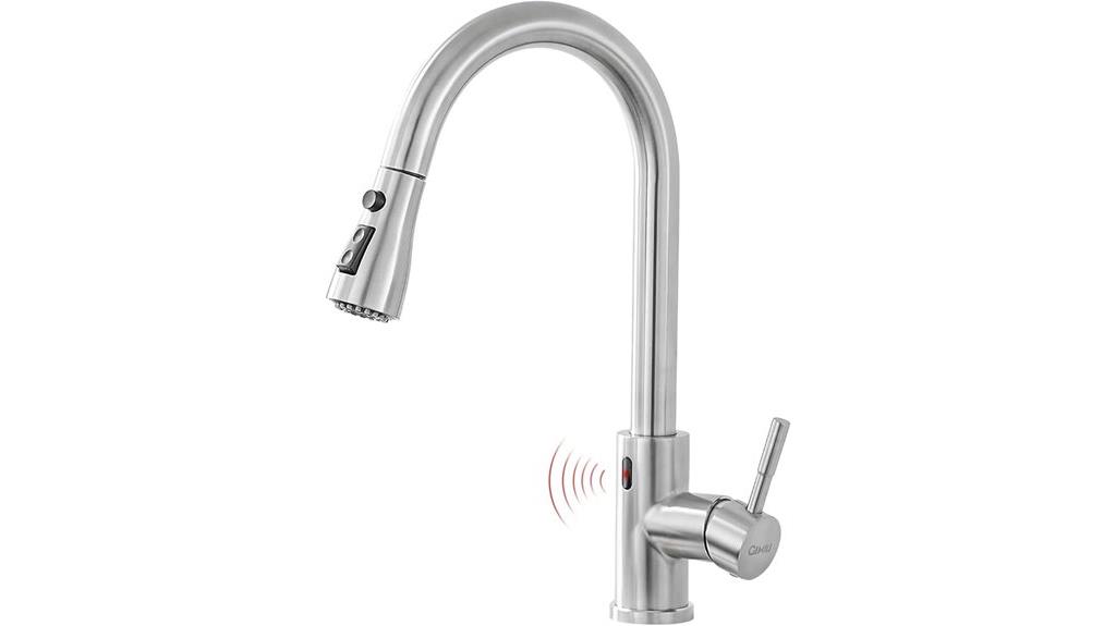 touchless kitchen faucet sprayer