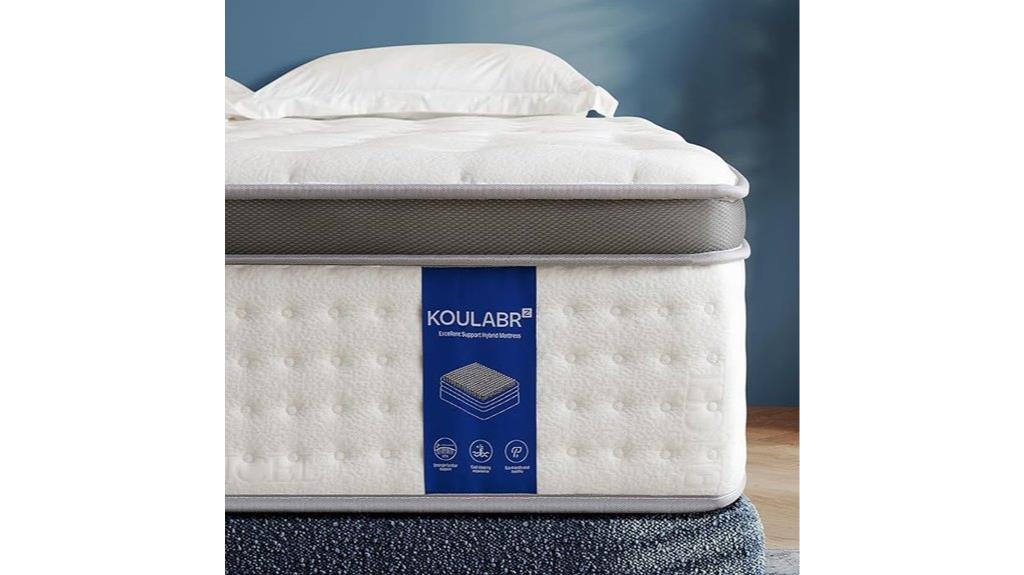 twin gel zoned mattress